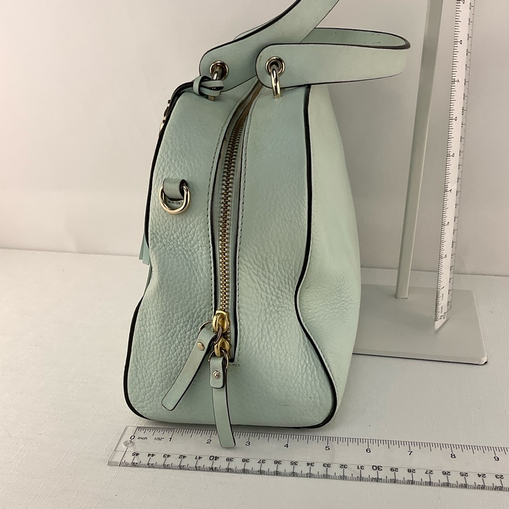 Kate Spade Mint Green Leather Satchel - Picture 4 of 8
